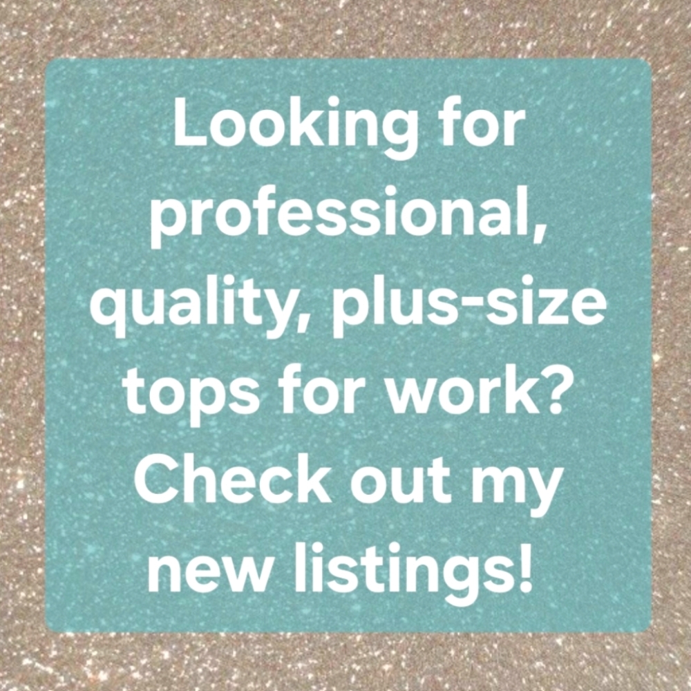 Quality 1x, XXL, and 2x Plus-Size Tops